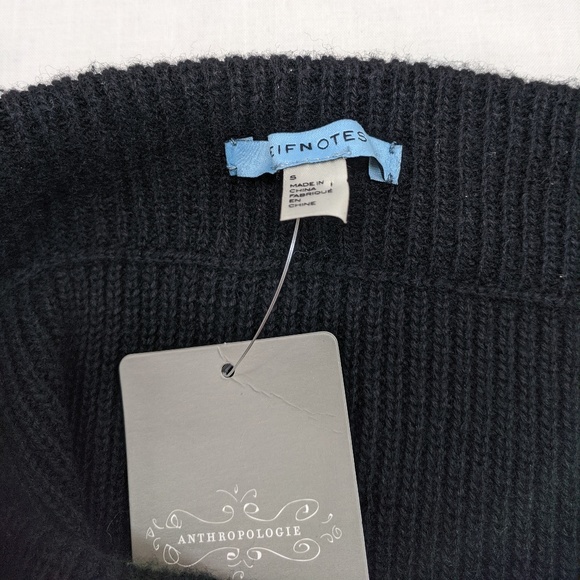 Anthropologie NWT Knit Skirt with Border Detail - Picture 3 of 3